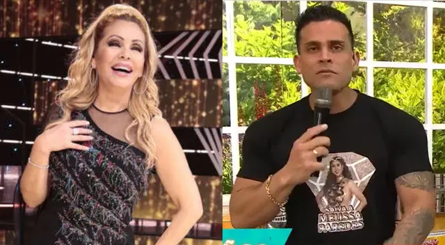 Gisela Valcárcel finalmente se pronunció sobre la molestia de Christian Domínguez por invitar a sus exparejas a América Hoy, y tuvo un curioso comentario.