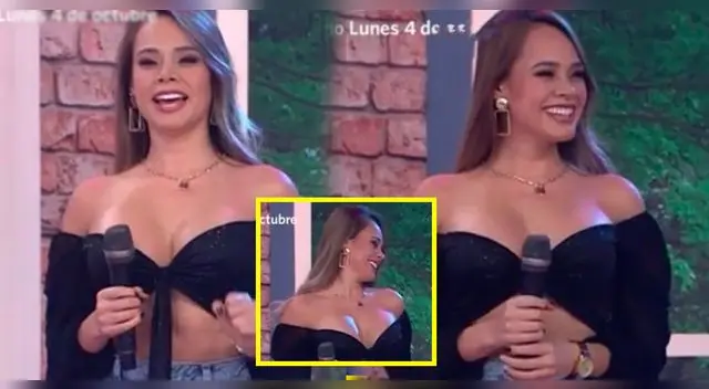 Jossmery Toledo sorprendió a más de uno al aparecer con sexy escote. Jossmery Toledo sorprendió a más de uno al aparecer con sexy escote.