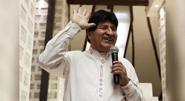 Evo Morales respaldó regímenes de Cuba y Venezuela en evento de Perú Libre Evo Morales respaldó regímenes de Cuba y Venezuela en evento de Perú Libre