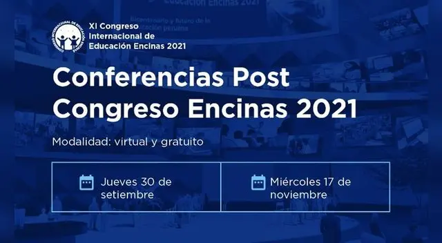 Las conferencias virtuales serán los días 30 de septiembre y 17 de noviembre. Foto: difusión