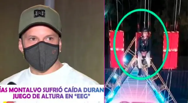 Mario Hart tuvo pesadillas tras ver la caída de Elías Montalvo en Esto es guerra. Mario Hart tuvo pesadillas tras ver la caída de Elías Montalvo en Esto es guerra.