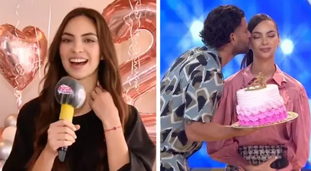 Natalie Vértiz festeja su cumpleaños en Estás en Todas.