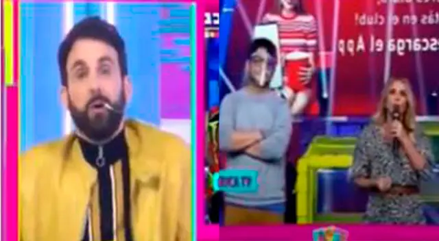 Rodrigo González se manda contra Johanna San Miguel.