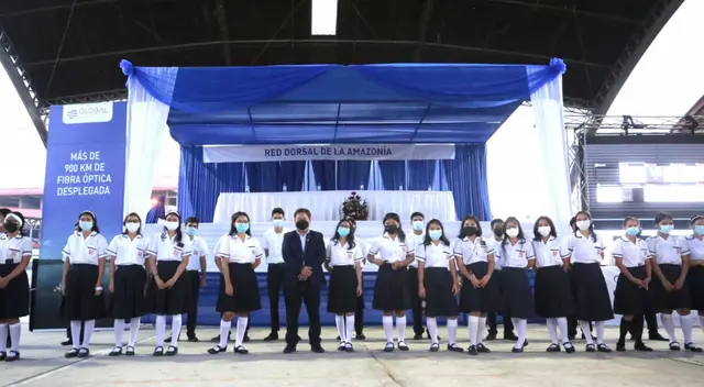 En la ceremonia estuvo el presidente del PCM, Guido Bellido En la ceremonia estuvo el presidente del PCM, Guido Bellido