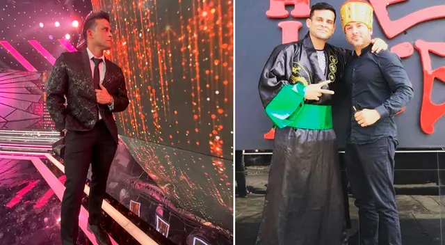 Christian Domínguez se mostró feliz con nuevo local de su chifa.