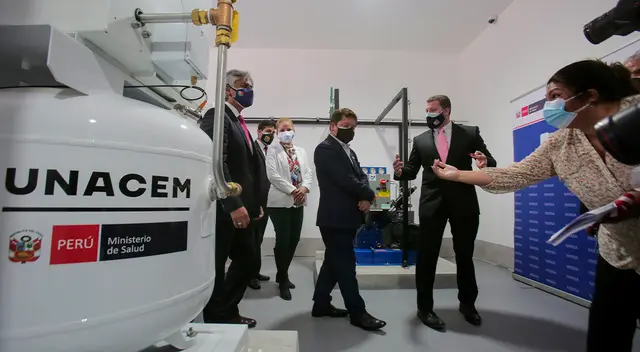 Nueva planta de oxígeno medicinal para vecinos de Lima sur. Nueva planta de oxígeno medicinal para vecinos de Lima sur.