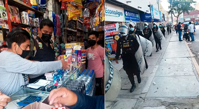 Los policías examinaron las cajetillas y así descubrieron que estas no tenían las advertencias sanitarias.