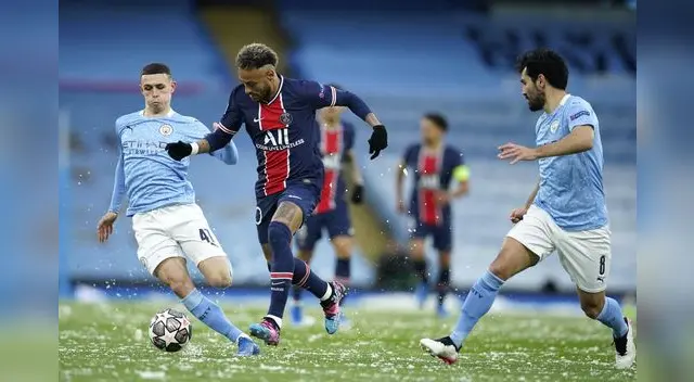 Ante la posible ausencia de Messi , el brasileño Neymar toma la batuta en el PSG ante el City. Ante la posible ausencia de Messi , el brasileño Neymar toma la batuta en el PSG ante el City.