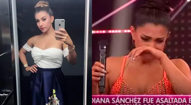 Diana Sánchez no la pasa bien tras asalto en su carro. Diana Sánchez no la pasa bien tras asalto en su carro.