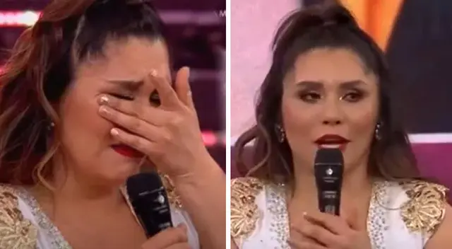 Lady Guillén no pudo evitar emocionarse al hablar sobre los momentos que vivió más joven.