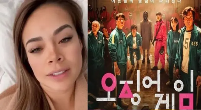 Jossmery Toledo se une a la fiebre de 'El juego del calamar'. Jossmery Toledo se une a la fiebre de 'El juego del calamar'.