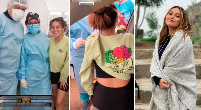 Amy Gutiérrez fue inoculada contra el COVID-19.