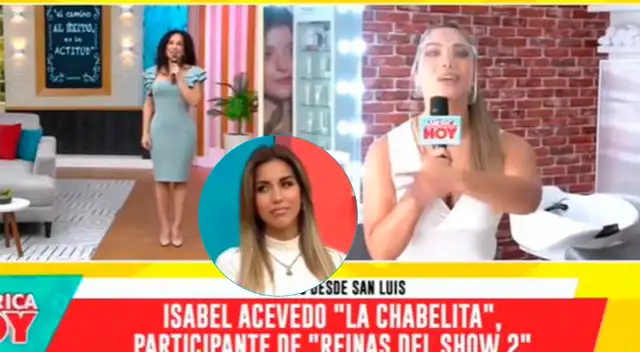 Janet Barboza aplaude triunfo de Isabel delante de Gabriela Herrera. Janet Barboza aplaude triunfo de Isabel delante de Gabriela Herrera.