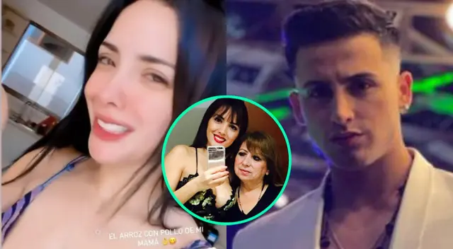 Rosángela Espinoza contó que su madre no fue a su casa ya que Elías Montalvo no iba a llegar, y él sorprendió con su pícara respuesta. Rosángela Espinoza contó que su madre no fue a su casa ya que Elías Montalvo no iba a llegar, y él sorprendió con su pícara respuesta.