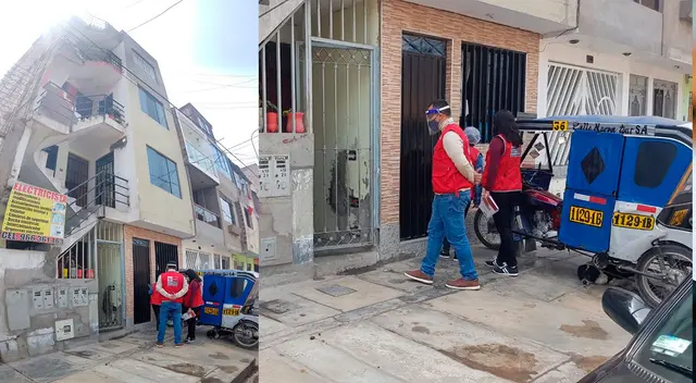 mujer cae de vivienda de cinco pisos