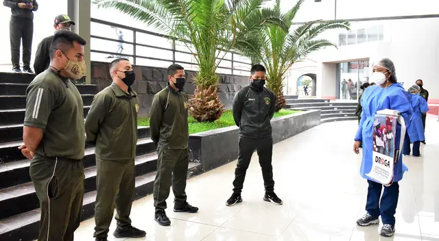 Personal del Ejército pasaron por consultas médicas.