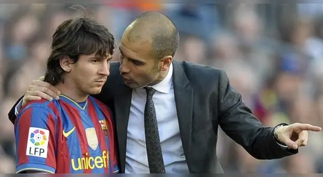 Pep Guardiola y Lionel Messi una amistad que pasa más allá de un encuentro de fútbol. Pep Guardiola y Lionel Messi una amistad que pasa más allá de un encuentro de fútbol.