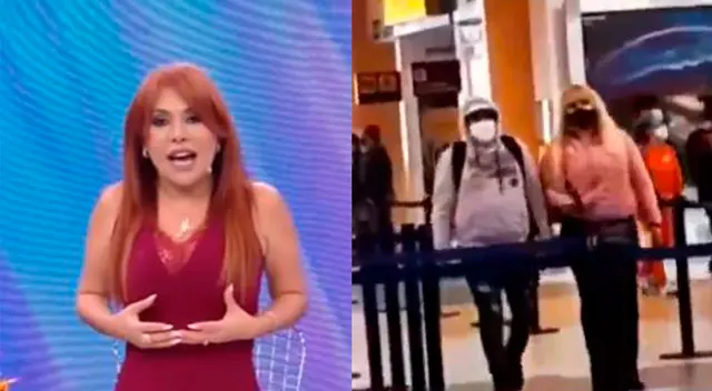 Magaly Medina arremete contra Susy Díaz. Magaly Medina arremete contra Susy Díaz.