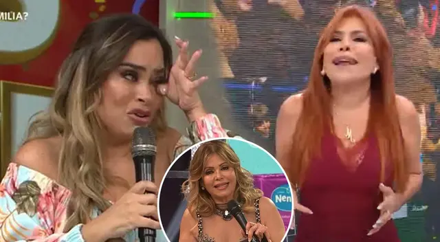 Magaly Medina pide a Ethel Pozo no llorar por trabajar.