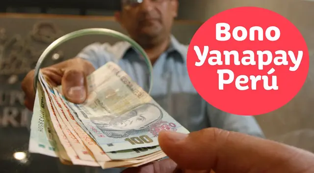 Bono Yanapay comenzó con el pago el pasado 13 de septiembre al primer grupo de beneficiarios.