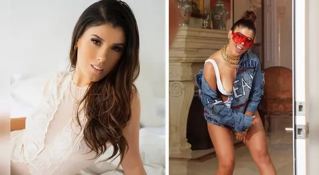 Yahaira Plasencia  disfruta de su viaje a Punta Cana.