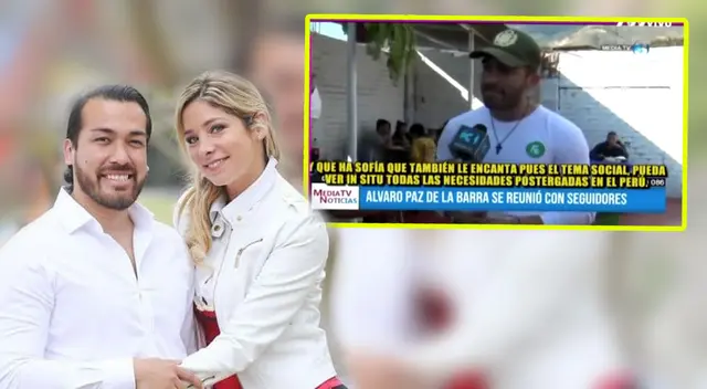 Álvaro Paz de la Barra confiesa sobre su situación sentimental con Sofía Franco.