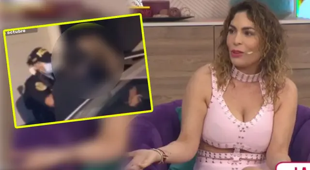 Evelyn Franco molesta con Álvaro Paz de la Barra tras sus declaraciones sobre su relación con Sofía Franco.