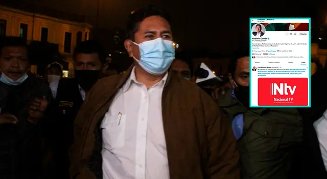 Vladimir Cerrón causa rechazo de cibernautas por querer aparecer en programas de televisión. Vladimir Cerrón causa rechazo de cibernautas por querer aparecer en programas de televisión.