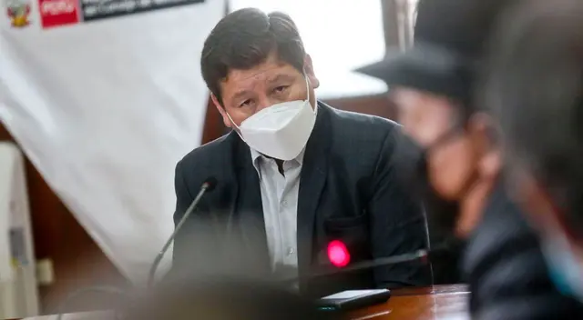 Guido Bellido anuncia conferencia de prensa Guido Bellido anuncia conferencia de prensa