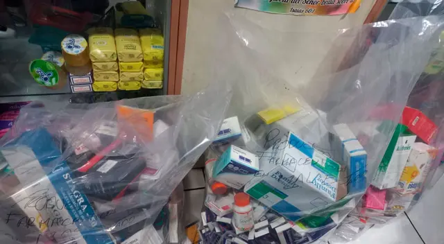 Las medicinas de dudosa procedencia encontrada Las medicinas de dudosa procedencia encontrada