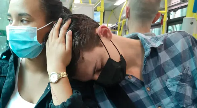 La reacción de la joven dominicana se hizo viral en Twitter. La reacción de la joven dominicana se hizo viral en Twitter.