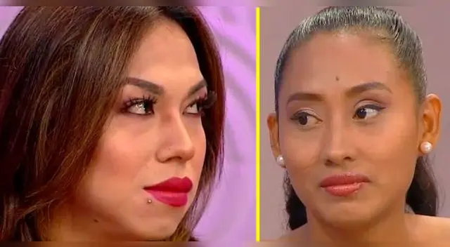 Dayanita y quien sería la madre de su pequeño se vieron las caras por primera vez en un set de TV. Dayanita y quien sería la madre de su pequeño se vieron las caras por primera vez en un set de TV.