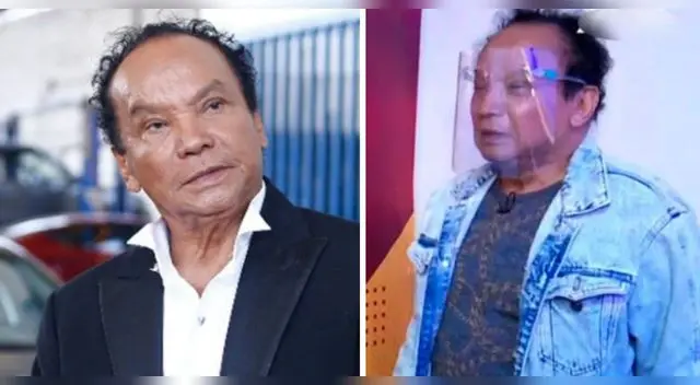 Melcochita se mostró visiblemente afectado por el estado de salud de su hija Yessenia.