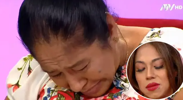 Mamá de Dayanita conoce los resultados de ADN en el programa de Andrea Llosa.