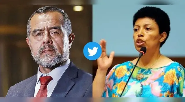 Se mandó con todo. Congresista  Martha Moyano criticó al ministro Iber Maraví en la interpelación.