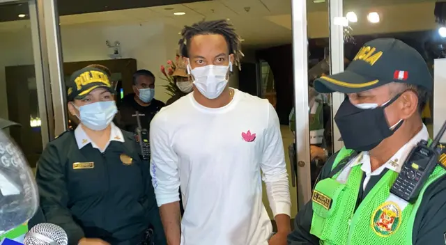 André Carrillo es uno de los primeros jugadores que militan en el extranjero en llegar al Perú para las Eliminatorias Qatar 2022.