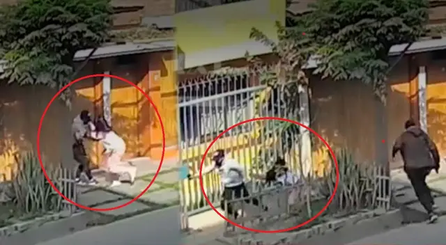 Mujer se enfrentó a ladrones para evitar el robo de su celular Mujer se enfrentó a ladrones para evitar el robo de su celular