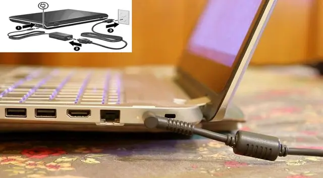 Aprende a cargar tu laptop correctamente. Aprende a cargar tu laptop correctamente.