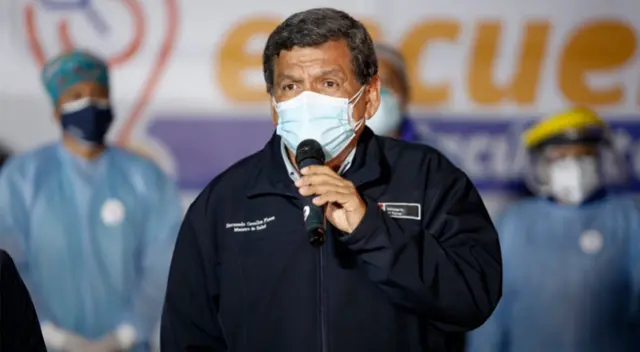 Ministro de Salud indicó que la vacunación es importante frente a una tercera ola.