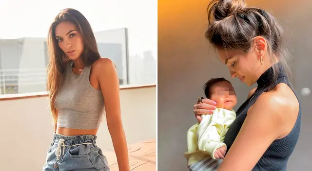 Natalie Vértiz volvió a realizar actividad física tras el post parto.