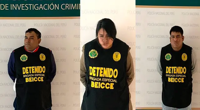 Los detenidos fueron trasladados a Dirincri