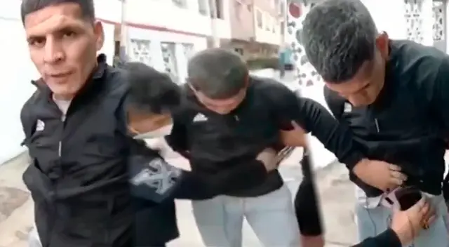 Junior Orlando Odar Morales de 30 años negaba haber robado el celular a un transeúnte