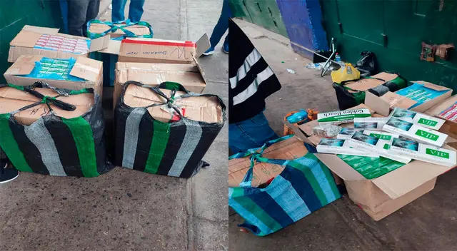 La mercadería  habría ingresado por la frontera con Bolivia