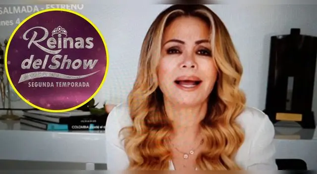 Gisela Valcárcel aprovechó unos minutos para explicarle al público qué sucedió con Reinas del Show. Gisela Valcárcel aprovechó unos minutos para explicarle al público qué sucedió con Reinas del Show.