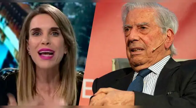 Le dijo de todo. La periodista no se quedó callada tras las polémicas declaraciones del escritor peruano.