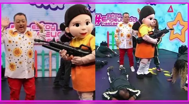 JB en ATV lo volvió a hacer con una divertida parodia de El Juego del Calamar.