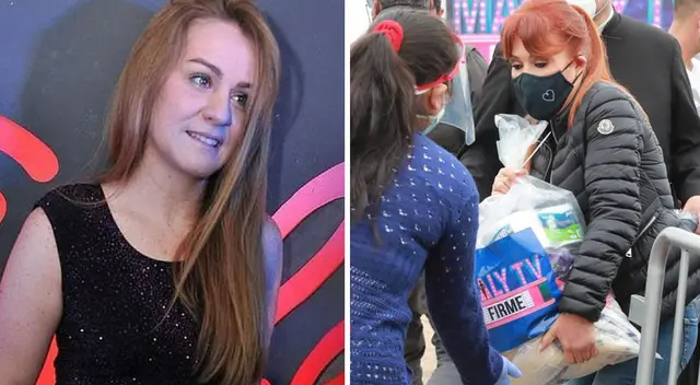 Lourdes Sacín elogia que Magaly Medina y su programa apoyen temas sociales.