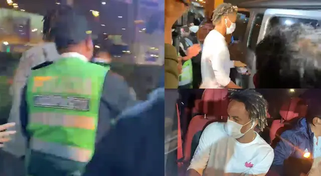 André Carrillo llegó a Lima para la fecha triple de las Eliminatorias Qatar 2022, pese a lesión. André Carrillo llegó a Lima para la fecha triple de las Eliminatorias Qatar 2022, pese a lesión.