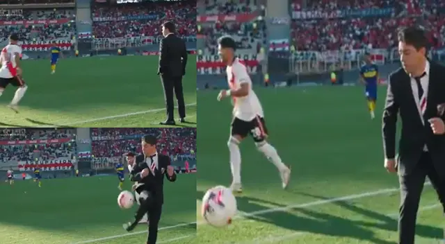 Marcelo Gallardo vivió a su estilo el Boca Juniors vs River Plate por la fecha 14 de la Liga Profesional Argentina 2021. Marcelo Gallardo vivió a su estilo el Boca Juniors vs River Plate por la fecha 14 de la Liga Profesional Argentina 2021.