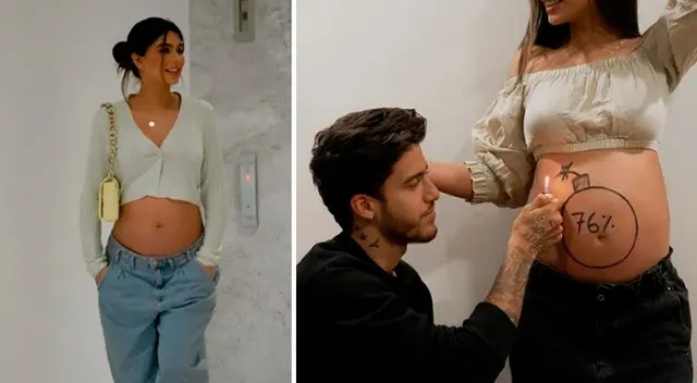 Ivana Yturbe no puede dormir tras su avanzado embarazo. Ivana Yturbe no puede dormir tras su avanzado embarazo.